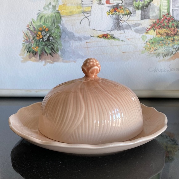 Vintage 1988 Mikasa butter dish - Picture 1 of 10